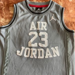 Kids Gray Jordan Jersey